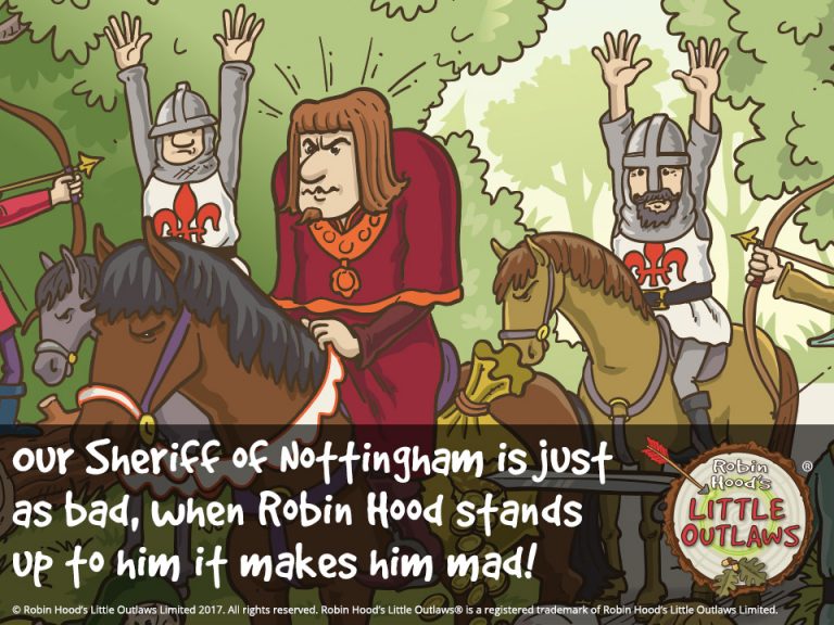 The Sheriff Of Nottingham | Robin Hood's Little Outlaws